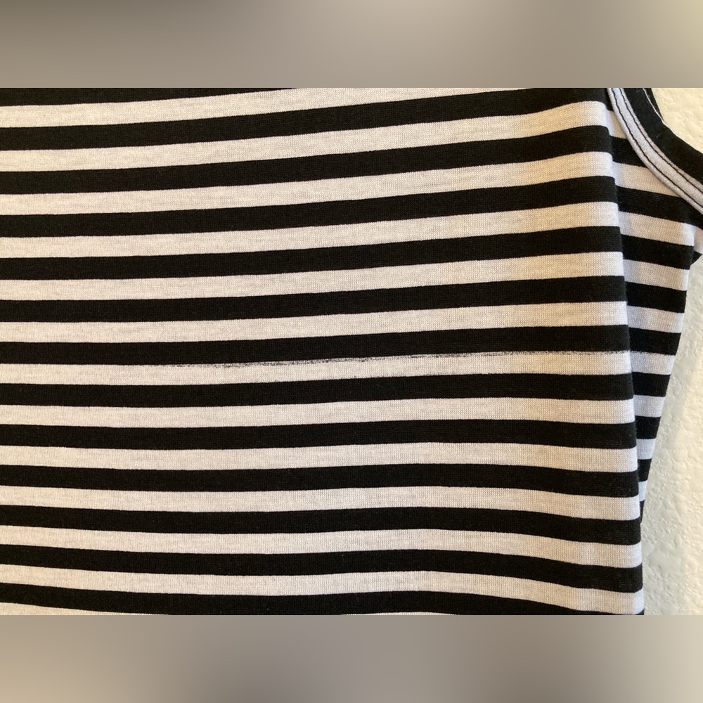 LuLaRoe Black and White Nicki Dress - Picture 10 of 12